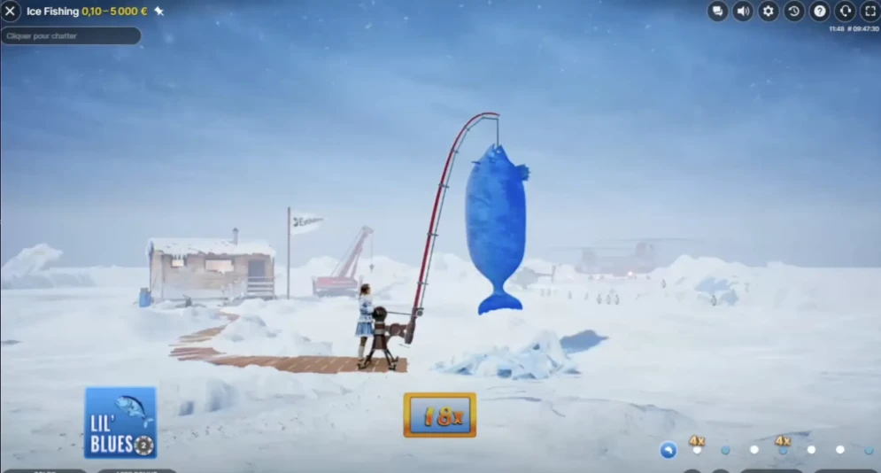 Ice Fishing gameplay