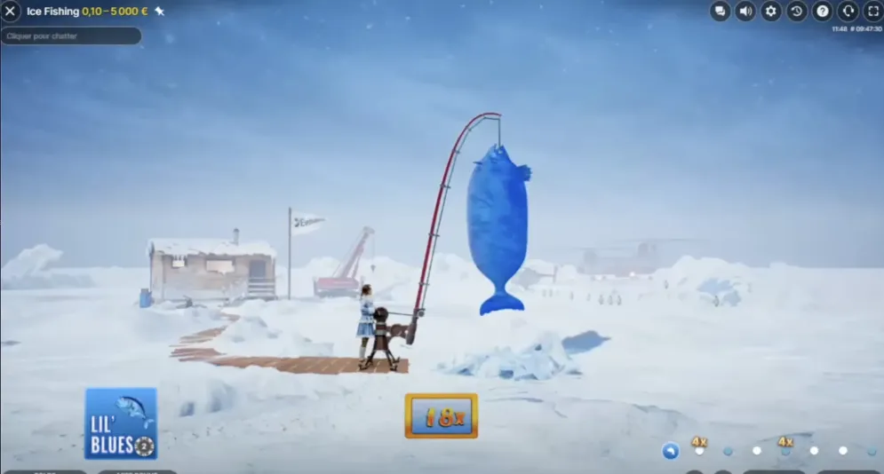 Ice Fishing gameplay